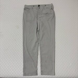 Adidas Pants Men 36x30 Gray Golf Ulitmate365 5 Five Pocket Performance ADVR0856
